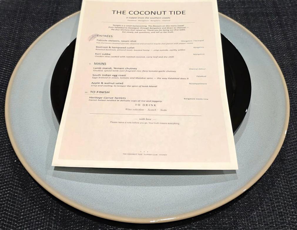 A sneak peek from a past table