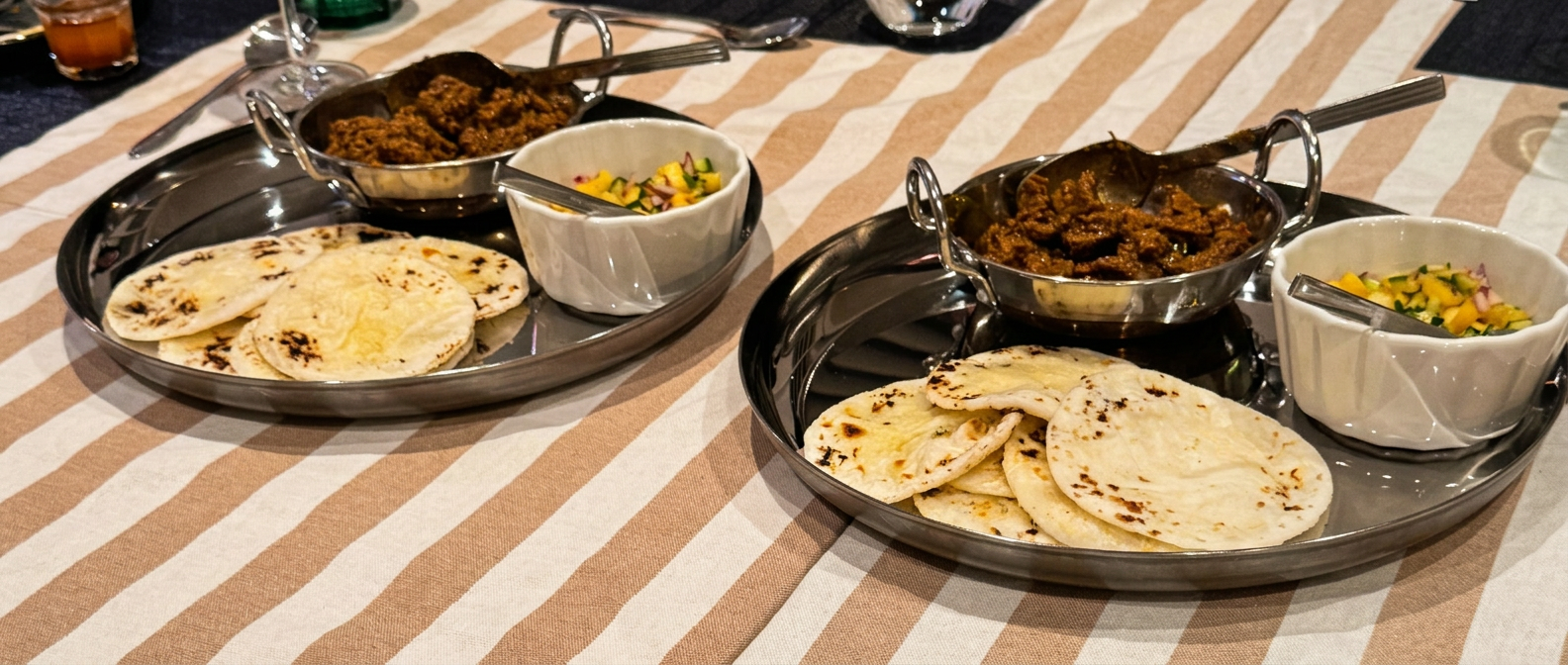 Akki Rotti Lamb Chukka Tacos